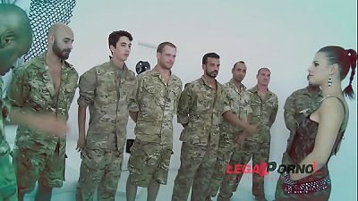 10 guys ass fucking group sex for Billy star SZ961