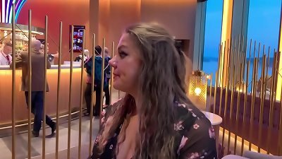 steaming tramp Cheated On Her hubby On A Cruise Ship (Full Video)