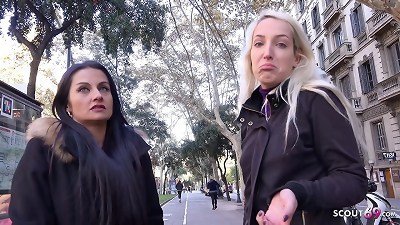 GERMAN SCOUT - large titties LATINA mother BIANKA entice TO drill FOR CASH