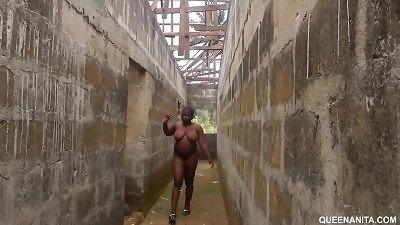 The Uncompleted house That women Are Living bare And smashed Anybody That handed In The Local bush